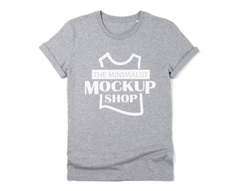 Download Stanley Stella Heather Grey Creator Mockup Heather Grey Unisex Shirt Mockup Heather Grey Shirt Mockup Minimalist Mockup Art Collectibles Digital Seasonalliving Com
