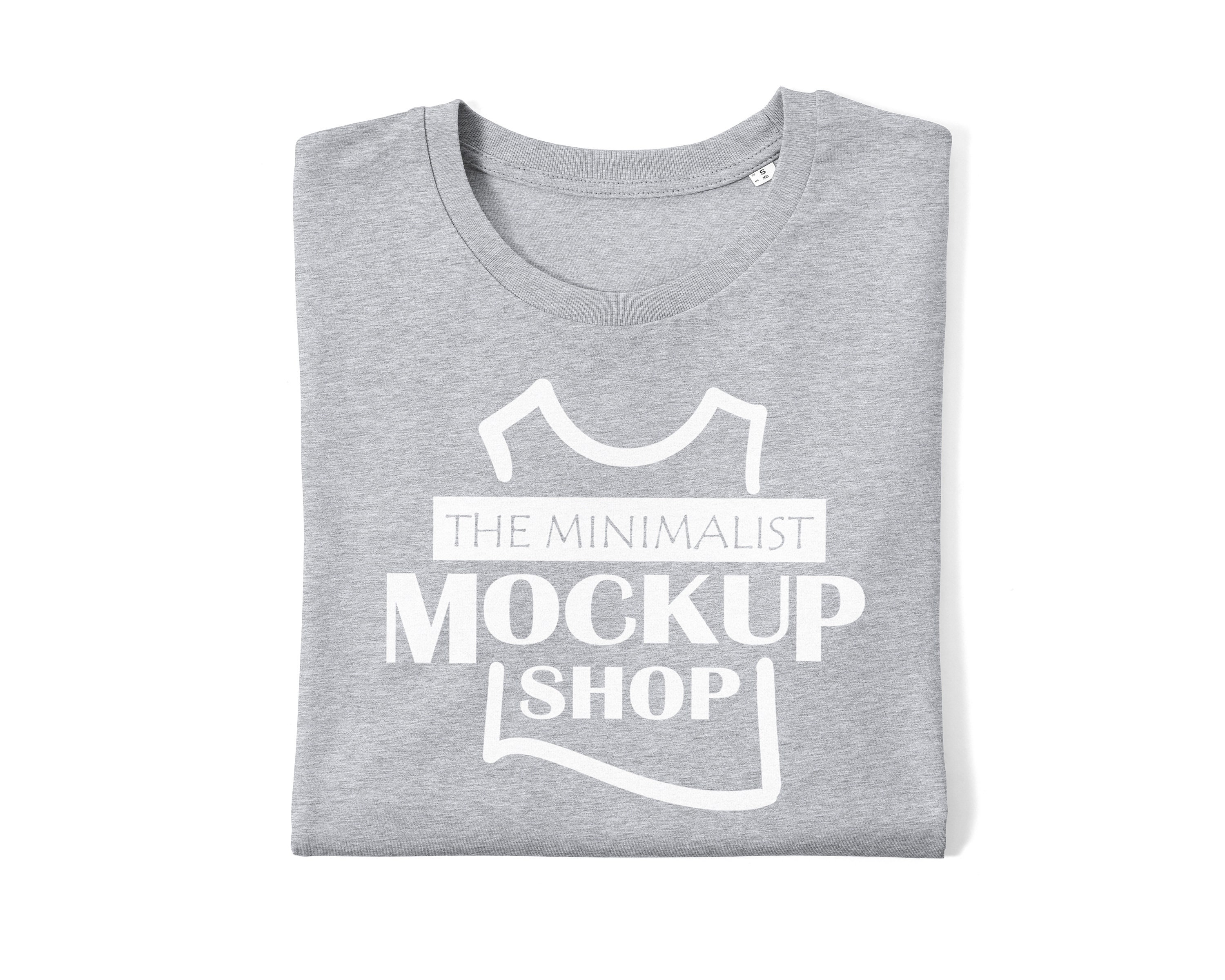 Download Heather Grey Creator Mockup gefaltet Shirt Mockup Heather ...