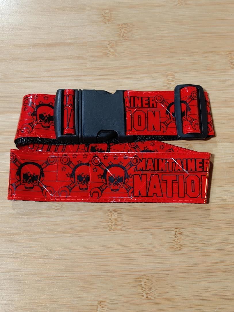 custom reflective belts