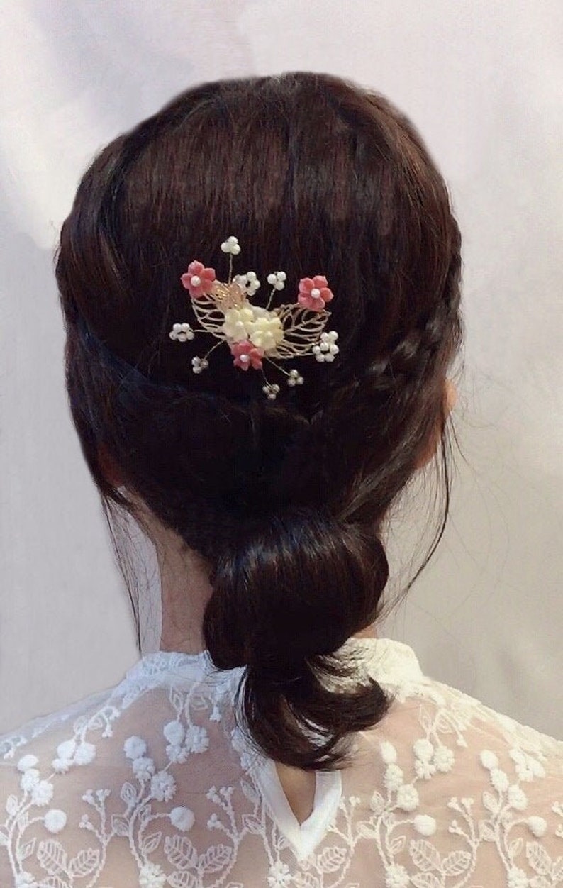 Korean Traditional Hair Accessory Binyeo Bridal Hair Etsy