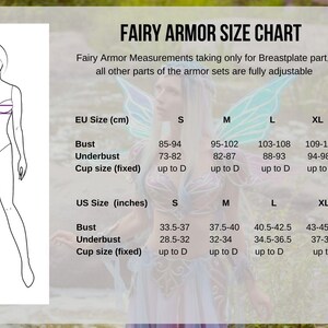 Dragon Armor - Fantasy Armor - Fairy Armor - Renfaire Costume Pre Made Painting Kit Armor set - In Stock image 6