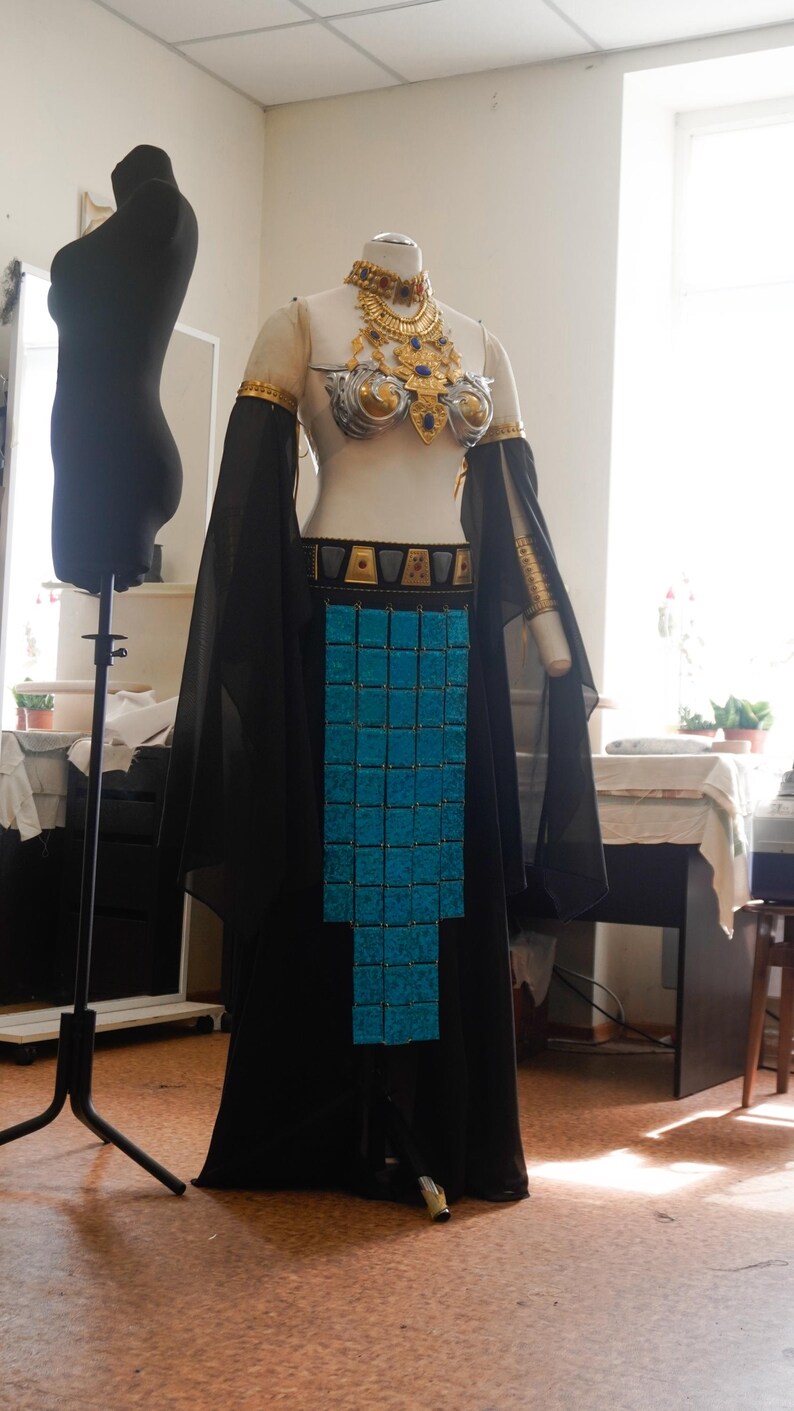 Akasha Fantasy Renfaire Cosplay Costume - Custom Made Full set