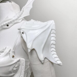 Dragon Armor - Fantasy Armor - Fairy Armor - Renfaire Costume Pre Made Painting Kit Armor set - In Stock image 3