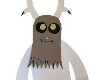 Burly Beast Rod Puppet - Group/Classroom Kit - Beauty and the Beast - Center for Puppetry Arts - Create-A-Puppet Workshop™