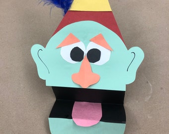 Energetic Elf Hand Puppet - Family Pack - Center for Puppetry Arts - Create-A-Puppet Workshop™