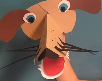 Delightful Dog Hand Puppet - Group/Classroom Bundle - Center for Puppetry Arts - Create-A-Puppet Workshop™ **