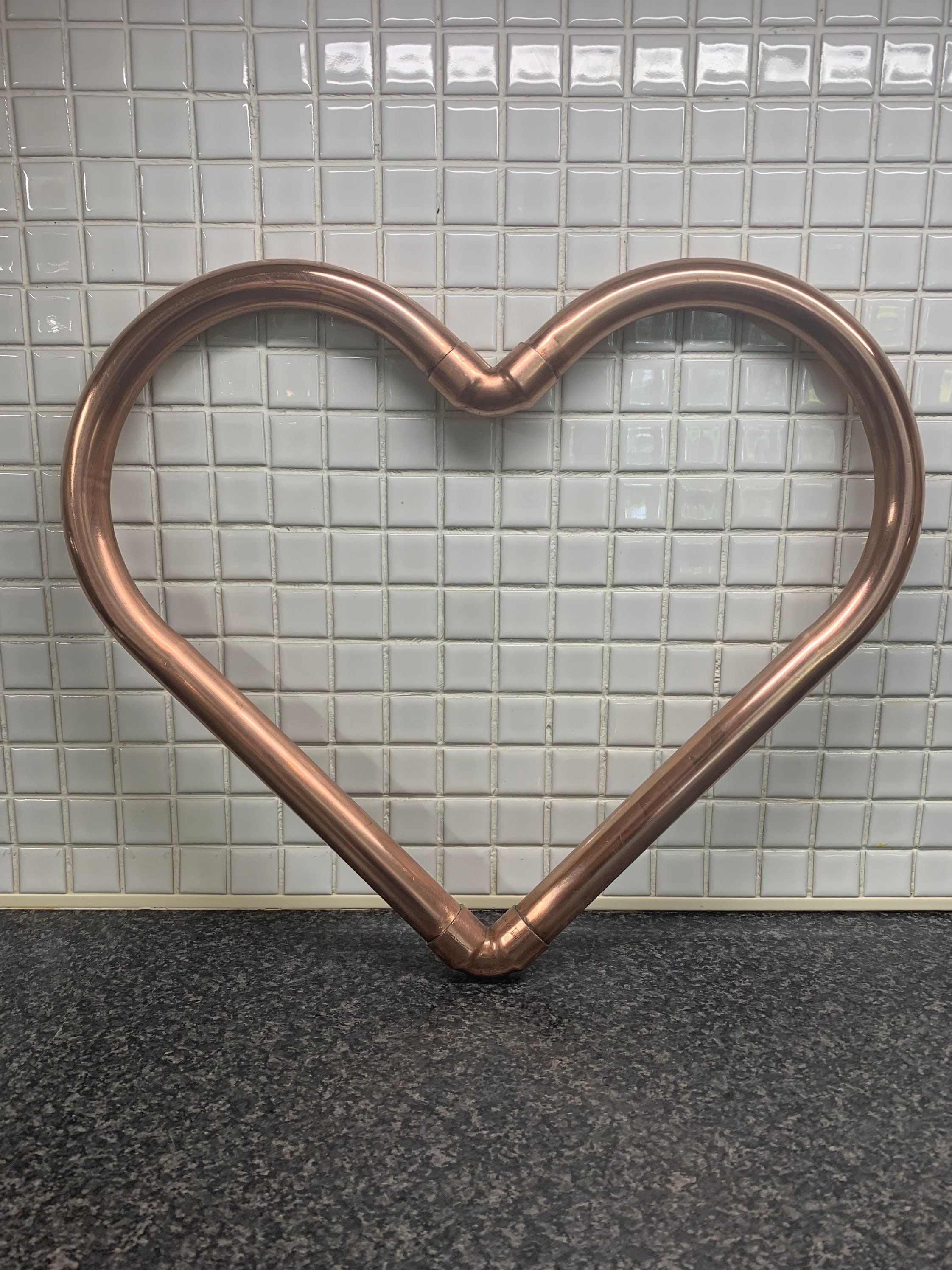 Large Copper Heart Etsy