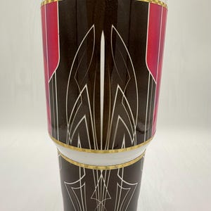 Hot Rod Inspired-Pinstripe Design Supersize 30 oz.  Stainless Tumbler