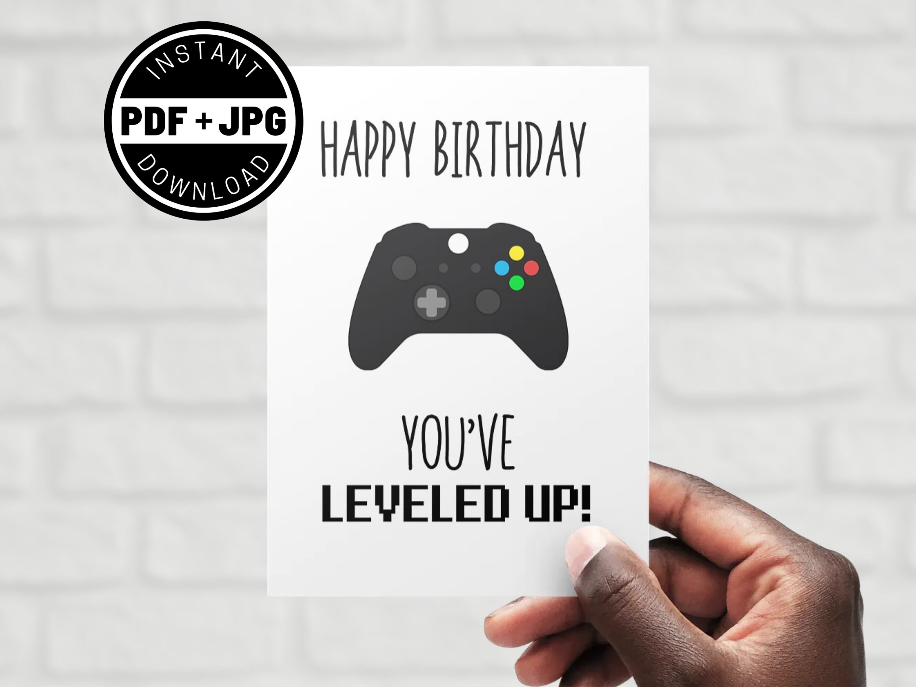 gamer-printable-birthday-card-instant-download-printable-etsy