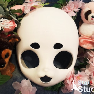 STL FILE ONLY Bunny Cat Kig Kemono Mask Head Base Fursuit Fursona Mask Head