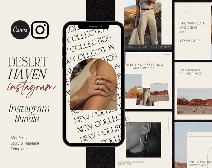 The Only Instagram Template Bundle You Need for Canva | 50 IG Story ...