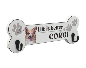 Corgi Dog Lead Hanger