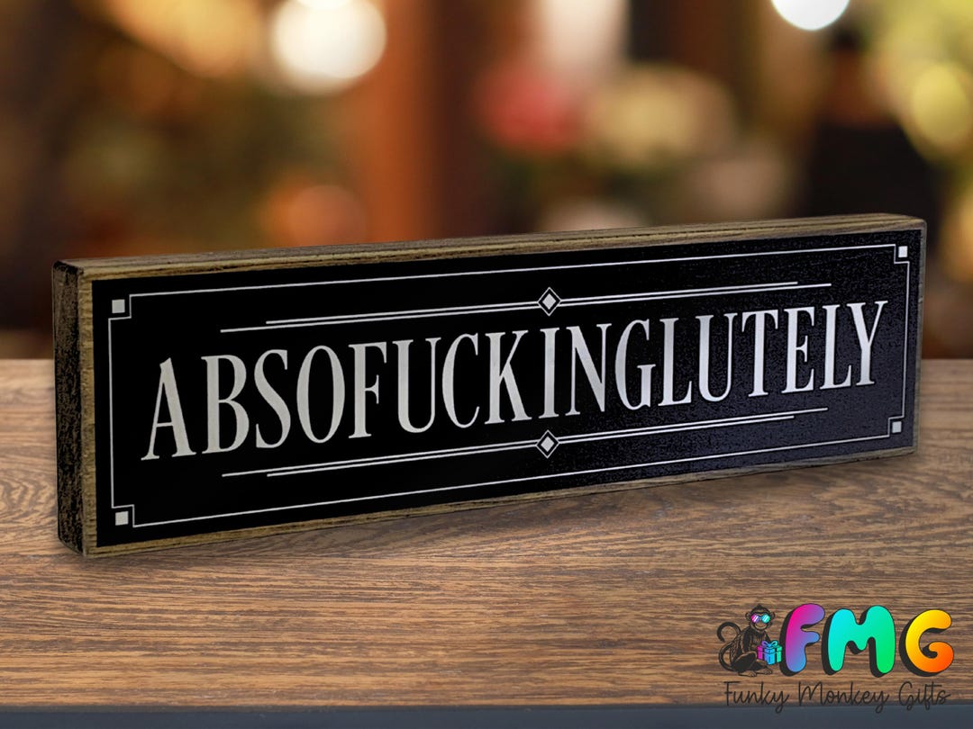 Funny Bar Sign: 