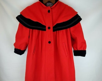 rothschild wool dress coat