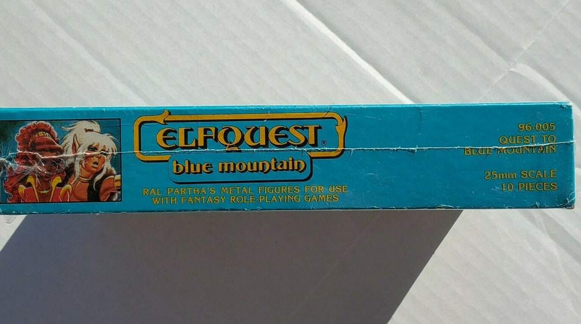 Rare NOS SEALED Elfquest Quest to Blue Mountain Metal Figures Etsy