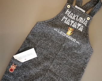 Salopette Personalizzata - Customized Baby Dungaree