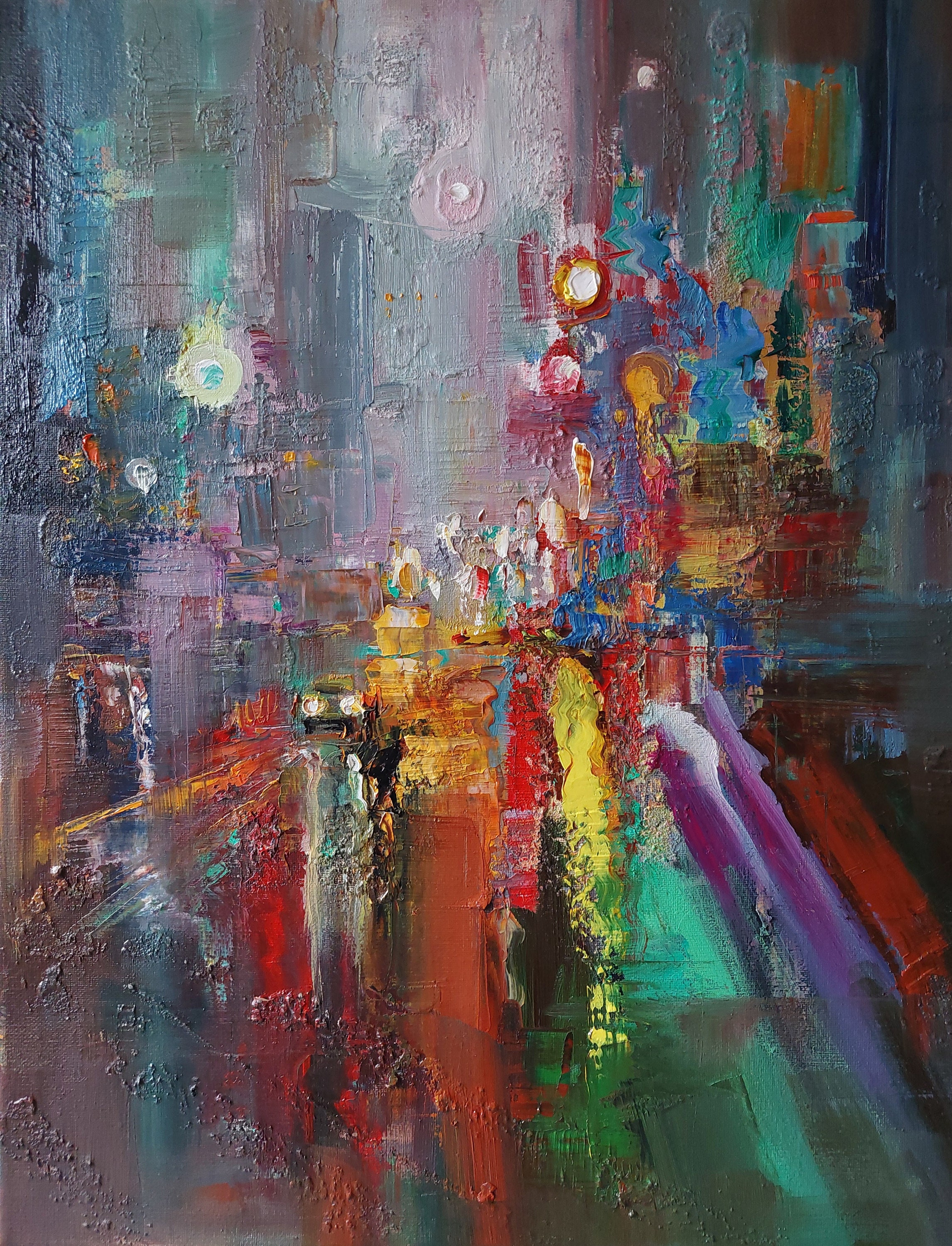 lluvia de sueños cuadros abstractos