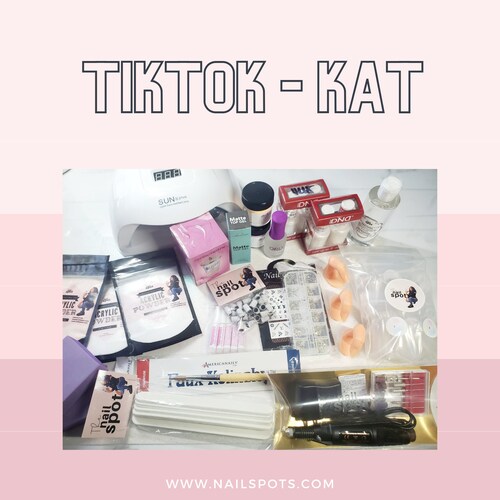 Tiktok kat Nail Kit Etsy