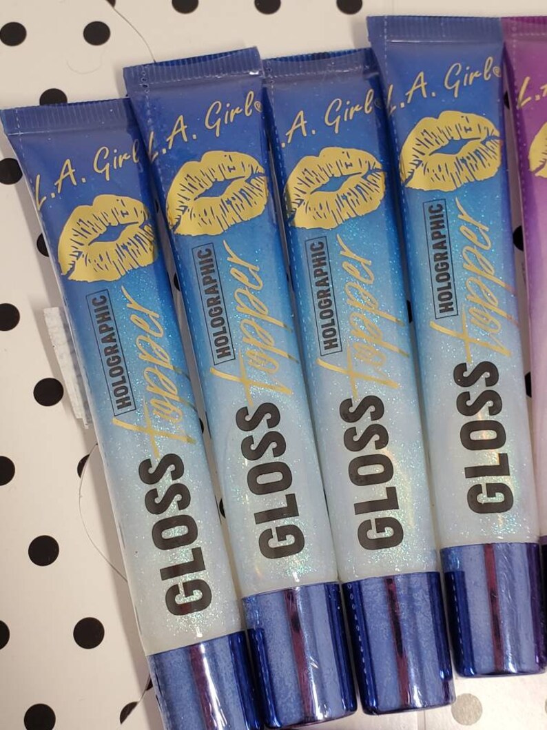 LA GIRL Lip Gloss Topper Holographic Color Etsy