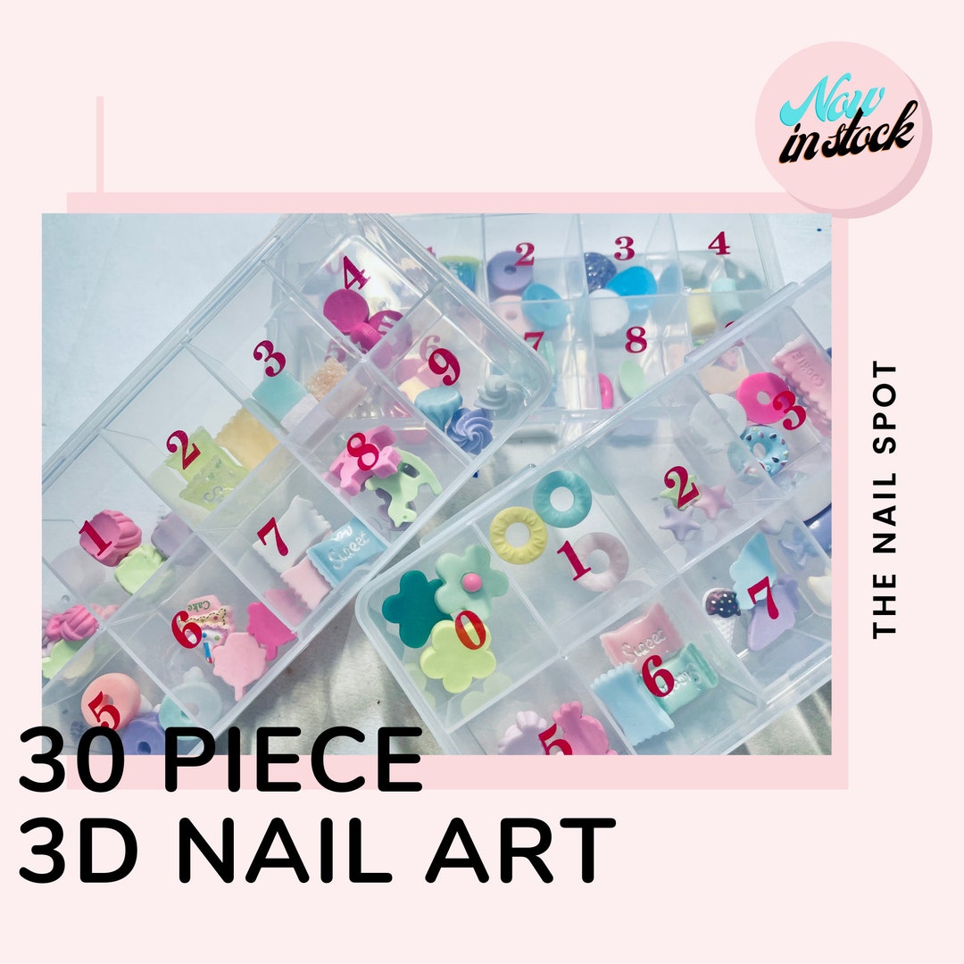 3D Nail Art - Etsy
