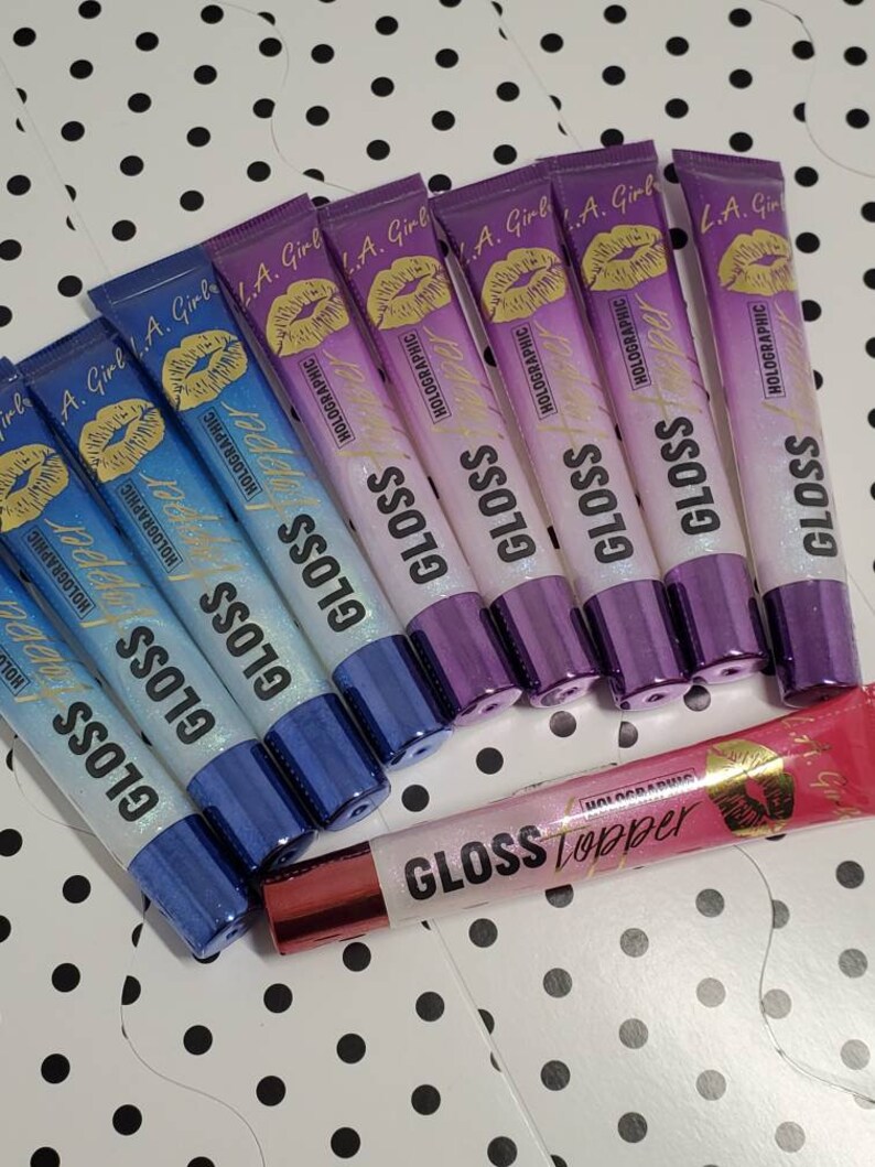LA GIRL Lip Gloss Topper Holographic Color Etsy