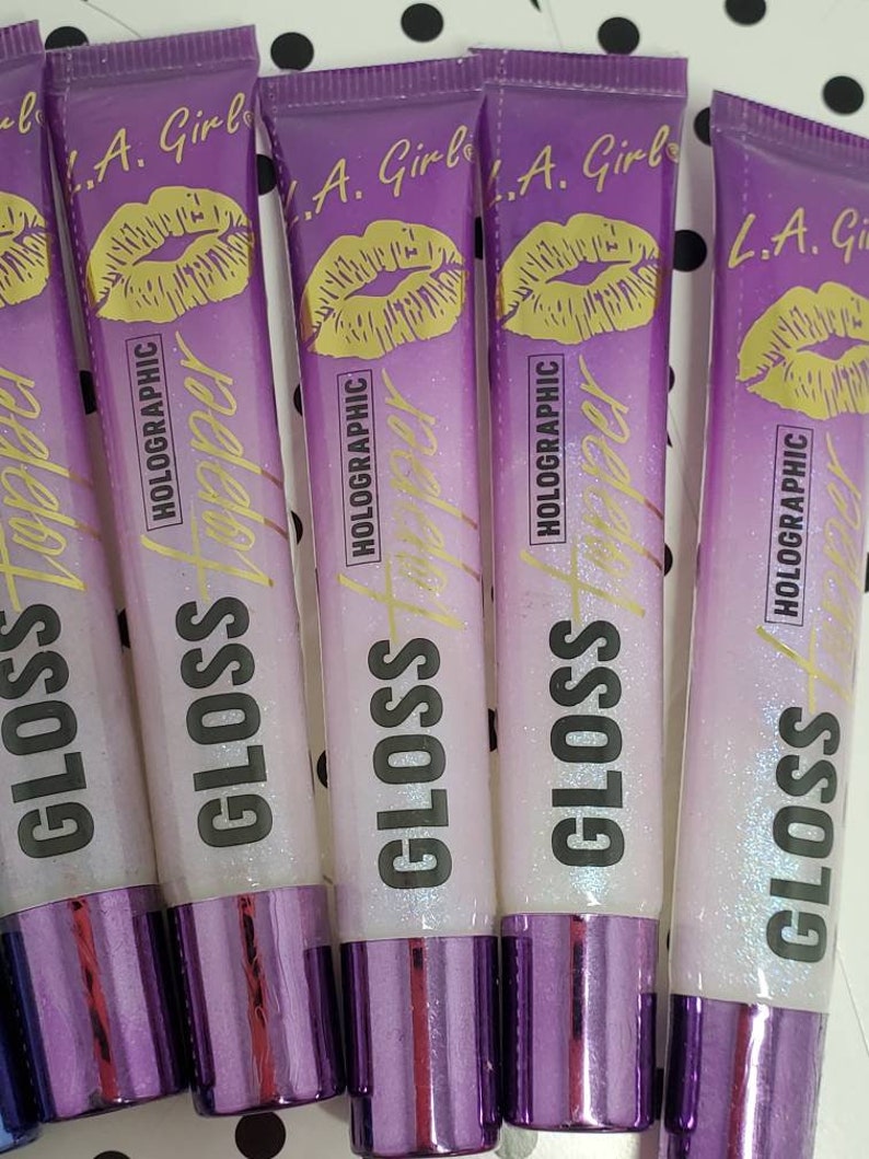 LA GIRL Lip Gloss Topper Holographic Color Etsy