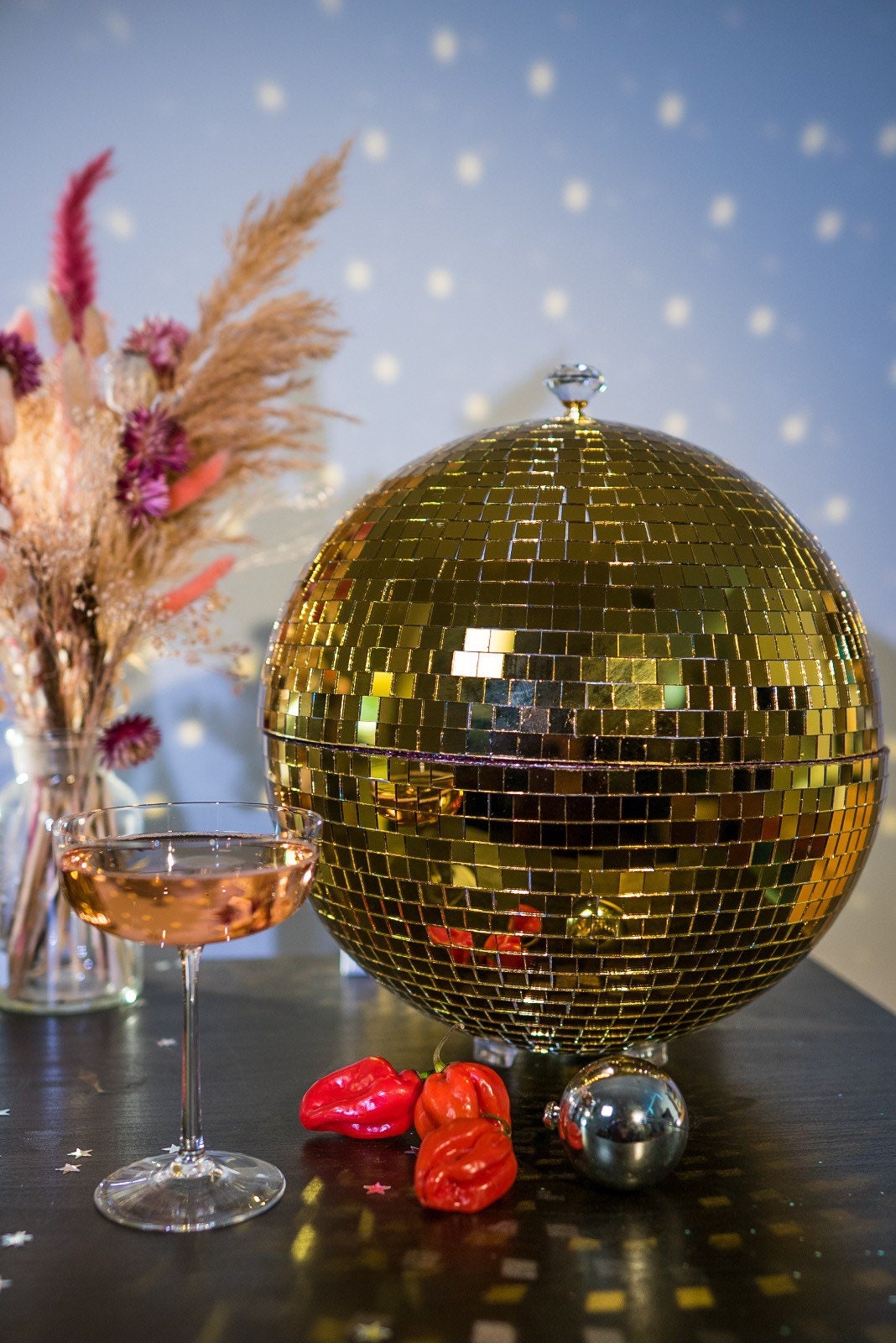 Gold Disco Ball Ornaments — ZENGENIUS, INC.