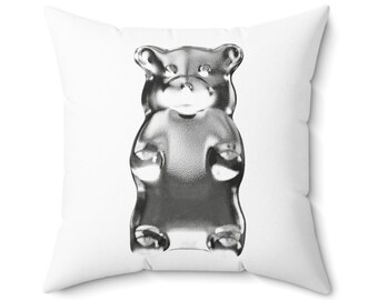 Gummy bear cushion, Gummy bear pillow, Candy bear cushion, candy pillow, midcentury furniture, design cushion, architecture, bear gift