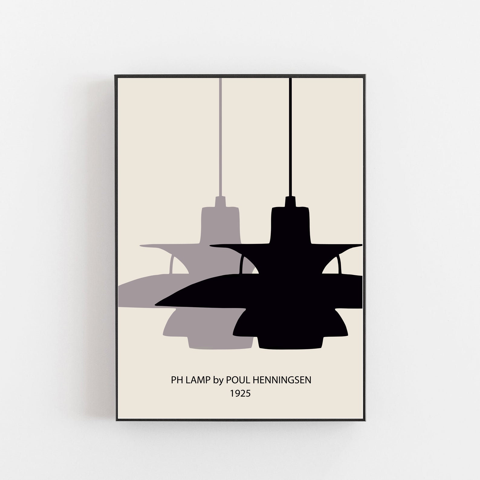 PH Lamp Poul Henningsen Poster Henningsen Lamp Lamp -