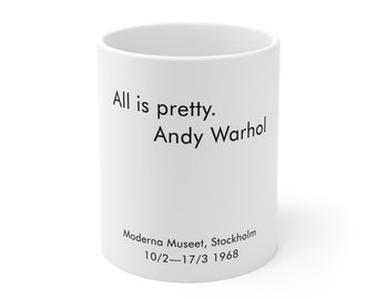 Andy Warhol mug, New York City mug, Andy Warhol print, Love sign, Studio 54 print, nyc sign, NYC mug, Robert Indiana love