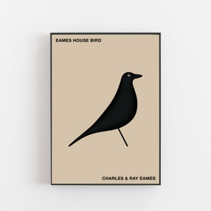 Vitra merlo, Eames Vitra merlo, manifesto Bauhaus, Charles Ray Eames, manifesto di design, mobili di metà secolo, manifesto di architettura