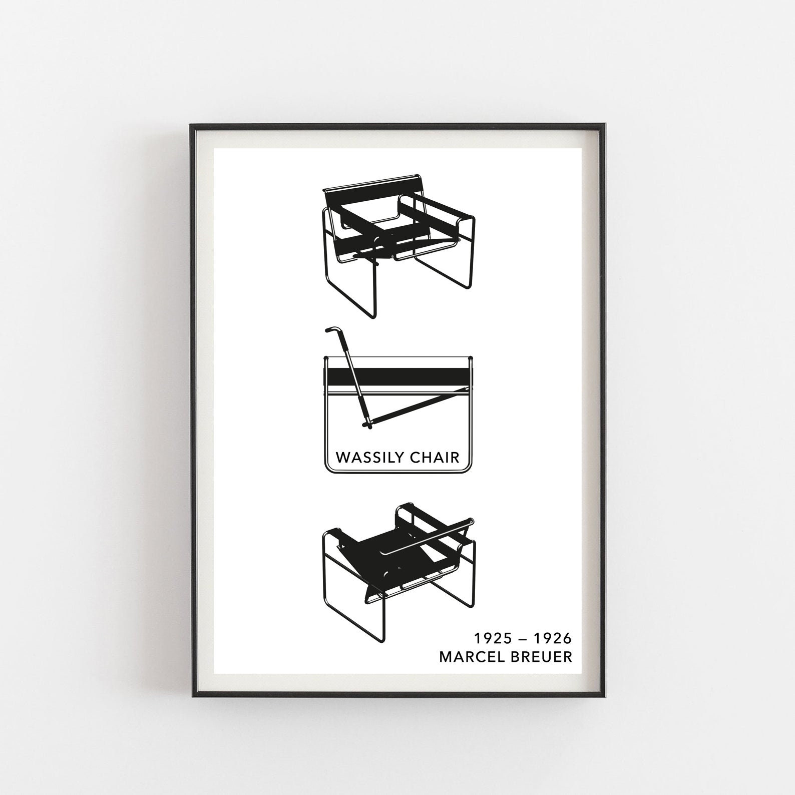 額装品/Marcel Breuer Vitra Design 3（バウハウス） 額装品/Marcel Breuer Vitra Design 3（バウハウス） 額装品/Marcel