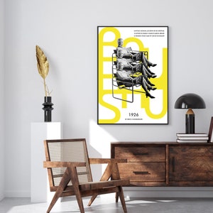 Ise Gropius, Oscar Schlemmer mask, design poster, Walter Gropius, Architecture vintage poster, wassily chair poster, Breuer Wassily chair image 5