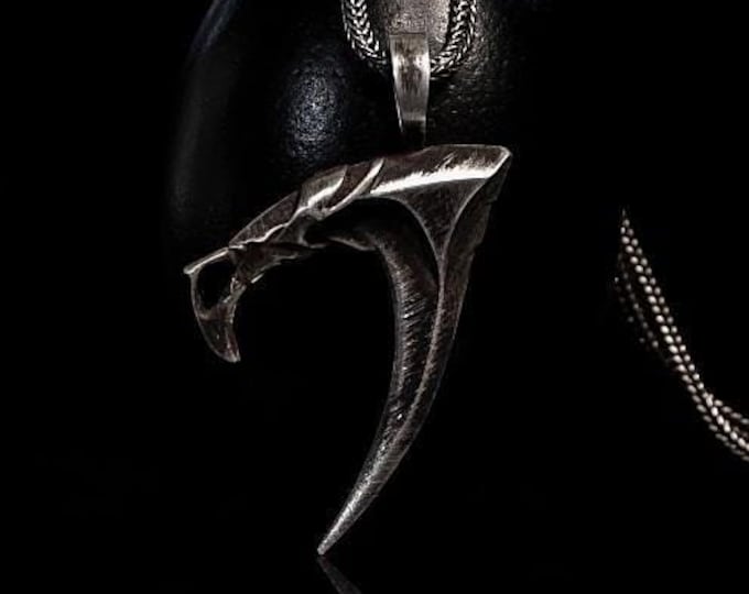 Aphelios Severum Silver Weapon Pendant Aphelios Pendant Sterling Silver League Accessories Aphelios Champion League of Legends Lol Pendant