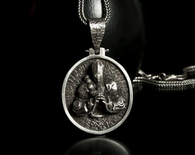 Udyr Silver Pendant, Gamers Accessory, League of Legends Pendant, Udyr Pendant, Udyr Champion Handmade, League Udyr Pendant, LoL Accessories