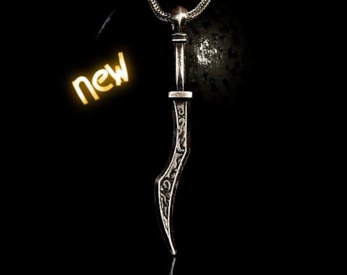 Katarina Weapon Sterling Silver  Pendant - League of Legends Gift