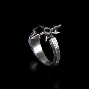 Leona Sword Ring, League of Legends, Silver Sword Ring, Gamers Accessories, LoL Leona, Leona Ring, League Gift, Support Main, Leona Main