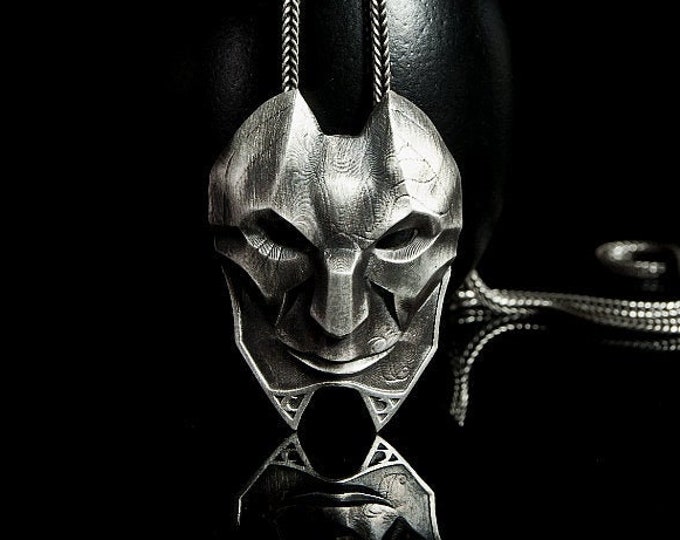 Jhin's Silver Theatrical Mask, Jhin's Cover, Jhin's Mask, Theatrical Mask, Mysterious Mask, League of Legends Mask, Jhin's Hidden Identity