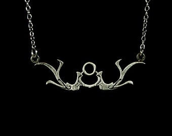 Kindrend Pendant, Sterling Silver, Symbolic Gift, League of Legeneds, League Champions, Gamer Accessories, League Kindred Pendant