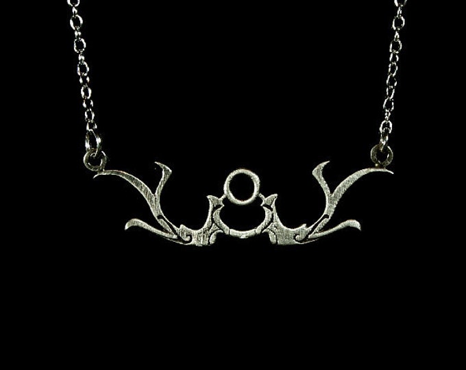 Kindrend Pendant, Sterling Silver, Symbolic Gift, League of Legeneds, League Champions, Gamer Accessories, League Kindred Pendant