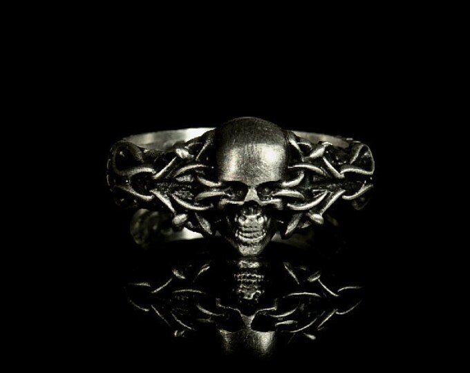 Silver Skull Ring, Tire Silver Ring, Silver Ring Tire, Motorcycles Tire Ring, Skull Tire Ring, Silver Skull Ring Tire-Like Shape, Bikers