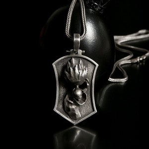 sylas silver pendant gamers accessory league of legends etsy