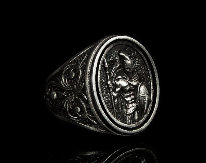 Pantheon Silver Ring League of Legends Gaming Accessories Gamers Ring  Gaming Gifts Game Inspired LoL Champions Pantheon LoL Ring