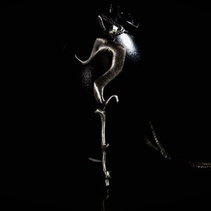 Handmade Sterling Silver Lulu Wand Pendant - Gamer Gift