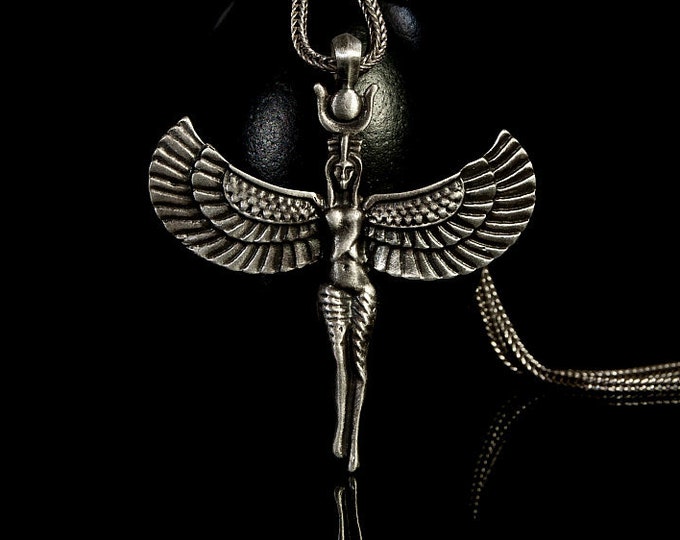 Horus Ankh Siver Pendant Egyptian Jewellery Egypt Mythology Egyptian Gods Horus Ankh Symbol of Well-Being Ancient Egypt Accessories Gifts