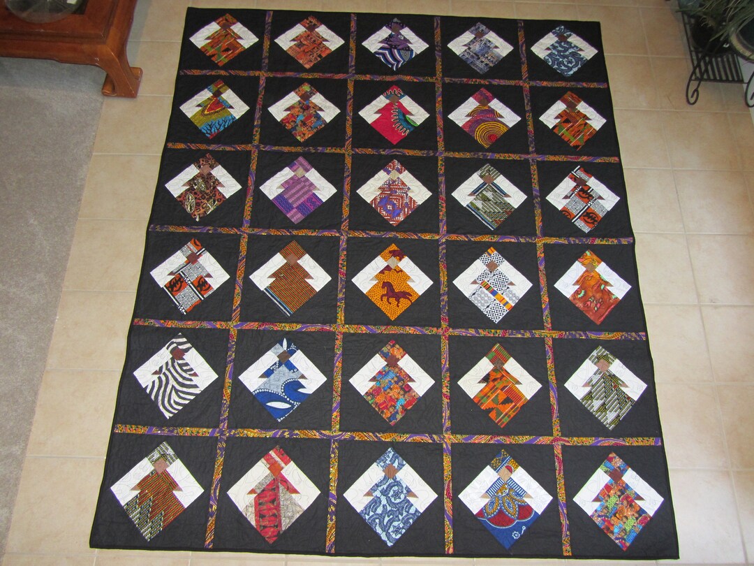 African Inspired Quilt Etsy