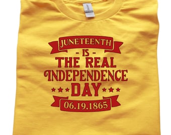 Juneteenth 1865 T-Shirt, Freedom Day, Black History, Melanin Shirt, Freeish Tee, Independence Shirt, Civil Rights, BLM, Emancipation Shirt