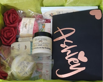 Paquete de cuidados para el cáncer, paquete de cuidados para quimioterapia, caja de regalo para el cáncer, cáncer de mama, caja de regalo para quimioterapia para preadolescentes, regalo para la recuperación del cáncer, regalo pensando en ti