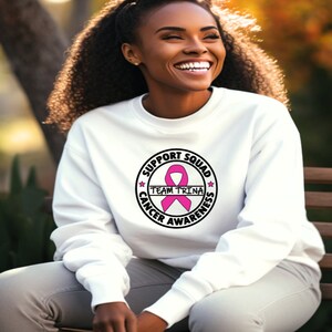 Gemütliches Brustkrebs Überleben Sweatshirt, Geschenk für Krebs Überlebende, Beat Cancer Shirt, Brustkrebs Bewusstsein Pullover, Brustkrebs Bekleidung