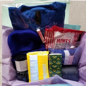 Pacote de cuidados para homens com câncer, pacote de cuidados para quimioterapia, caixa de presente para câncer de mama, autocuidado, caixa de presente para quimioterapia para pré-adolescentes, presente para recuperação do paciente, pensando em você